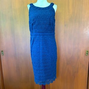 boden blue lace dress Boden Women's Lace Occasion Mini Dress in Blue